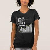 T-shirt Analyste des comportements Nerd des données Statis (Devant)