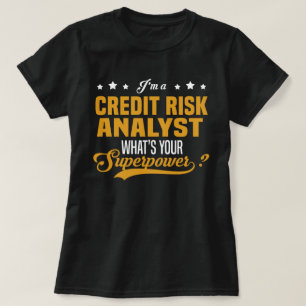 T-shirt Analyste des risques de crédit