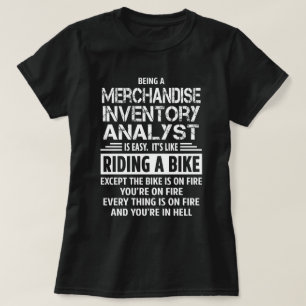 T-shirt Analyste des stocks de marchandises