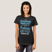 T-shirt Analyste du comportement (Devant entier)