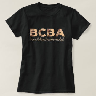 T-shirt Analyste du comportement BCBA Thérapiste du compor