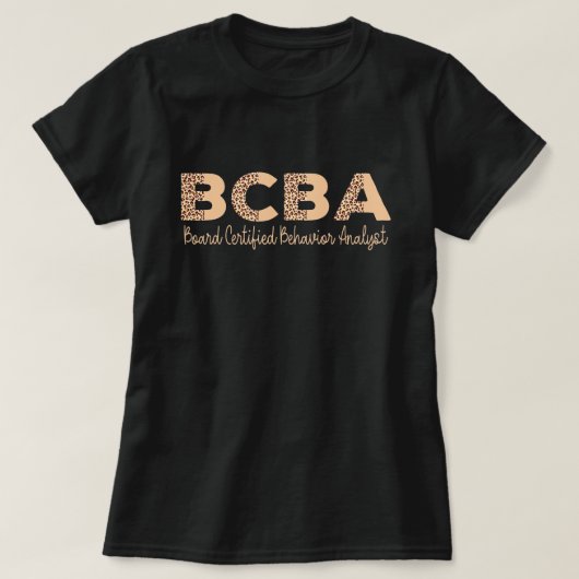 T-shirt Analyste du comportement BCBA Thérapiste du compor (Design devant)