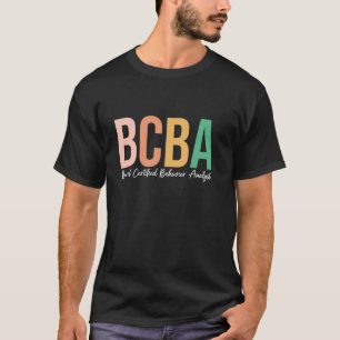 T-shirt Analyste Du Comportement Futur Bcba En Cours De Fo