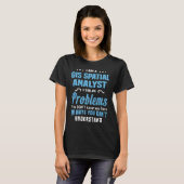 T-shirt Analyste Spatial SIG (Devant entier)