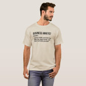 T-shirt Analytics Spécialiste Drôle Signification (Devant entier)