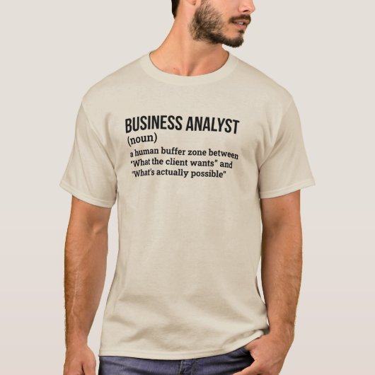 T-shirt Analytics Spécialiste Drôle Signification (Devant)