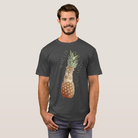 T-shirt ananas (Devant entier)