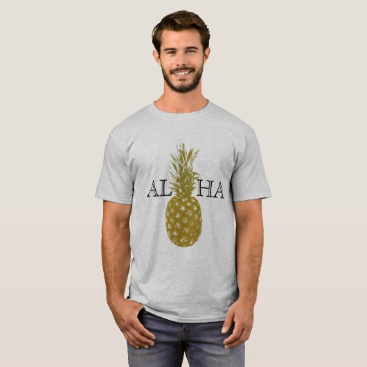 T-shirt ananas (Devant entier)