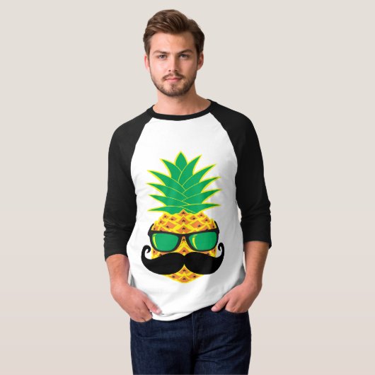 T-shirt ananas (Devant entier)