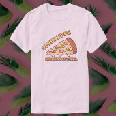 T-shirt Ananas Appartient Sur Pizza - Pro Hawaiian Pizza