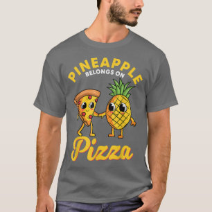 T-shirt Ananas Belongs sur Pizza Hawaiian Hawaii Pizzeri