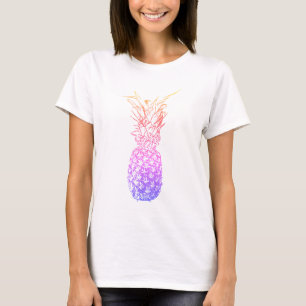 T-shirt Ananas coloré d'été