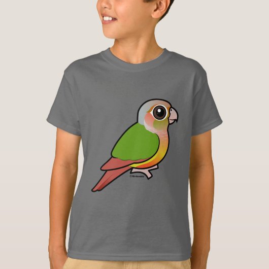 T-shirt Ananas Conure Vert-cheeked de Birdorable (Devant)