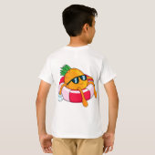 T-shirt Ananas cool (Dos entier)