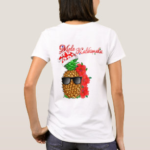 T-shirt Ananas de Noël Mele Kalikimaka