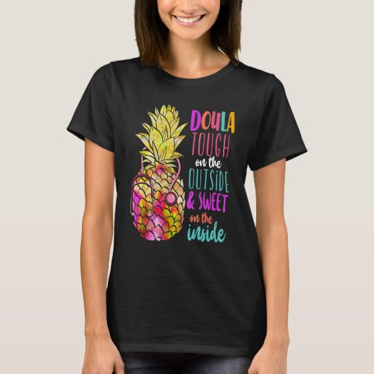 T-shirt Ananas Doula, Travailleuse À La Naissance Doula Do (Devant)