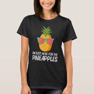 T-shirt Ananas Drôle Pour Hommes Femmes Lunettes De Soleil