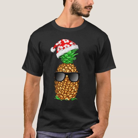 T-shirt Ananas du Père Noël (Devant)