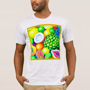 T-shirt Ananas et fruits tropicaux. Commandez dès maintena