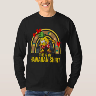 T-shirt Ananas Hawaiian Tropical Ice Cream Summer Sunse
