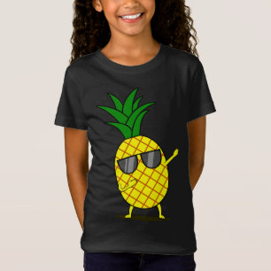 T-Shirt Ananas Jaune Dabbing - Dab Funny Dancing Fruit