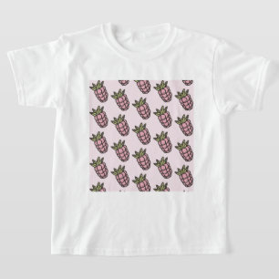 T-shirt Ananas Motif Y2K Retro Funky Retro