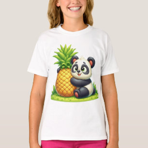 T-shirt Ananas Panda love