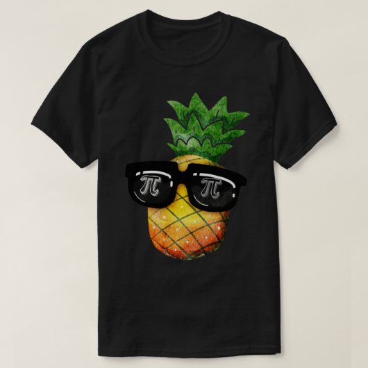 T-shirt Ananas Pi jour (Design devant)