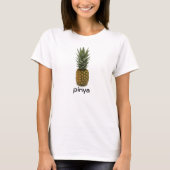 T-shirt ananas, pinya (Devant)