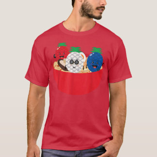 T-shirt Ananas Ramen 4 juillet USA Amérique patriotique