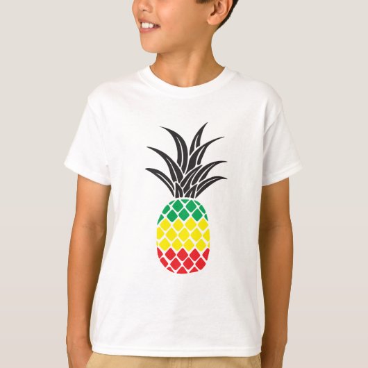 T-shirt Ananas Rasta (Devant)