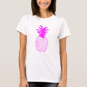 T-shirt Ananas rose (Devant)