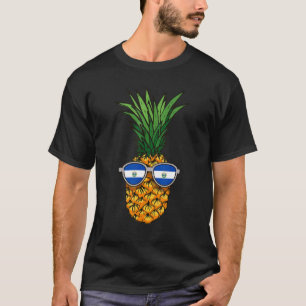 T-shirt Ananas salvadorien El Salvador Drapeau Sunglass