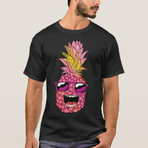 T-shirt Ananas Summer Hawaiian Party Amant Fruit Fruit