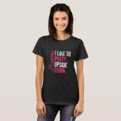 T-shirt Ananas vers le bas (Devant entier)