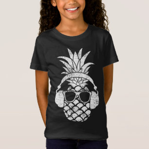 T-Shirt Ananas vintage Hawaiian Aloha Beach Cockt aux frui