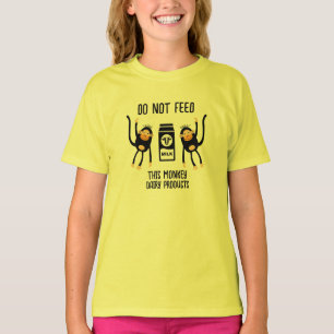 T-shirt Anaphylaxie Enfants Avertissements allergiques