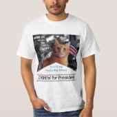 T-shirt Anarcadier pour le président (Devant)
