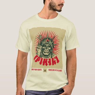T-SHIRT 'ANARCHIE DANS NOS COEURS - RÉBELLION DANS NOTRE S