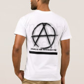 T-shirt Anarchie pour le président 2008 (Dos)