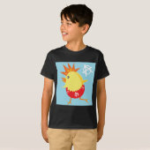 T-shirt anarchie punk rock easter chick (Devant entier)