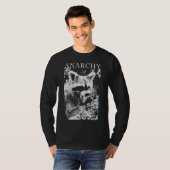 T-SHIRT ANARCHIE RACCOON FUNNY (Devant entier)