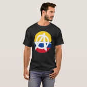T-shirt anarcho colombien (Devant entier)