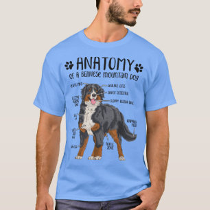 T-shirt Anatomie amusante Bernese Mountain Dog Berner Love
