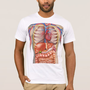 T-shirt Anatomie brouillée d'organes internes d'Express®