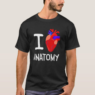 T-shirt Anatomie cardiaque Professeur de santé Cardiologis