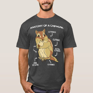 T-shirt Anatomie Cute Chipmunk