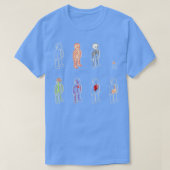 T-shirt anatomie de base (Design devant)