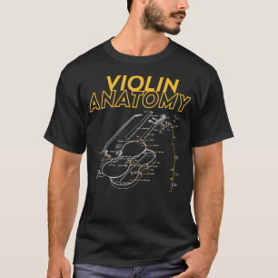 T-shirt anatomie de l'anatomie du violon twoset