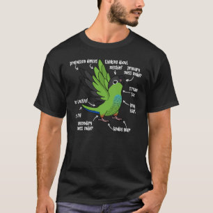 T-shirt Anatomie des perroquets I Nanday Conure